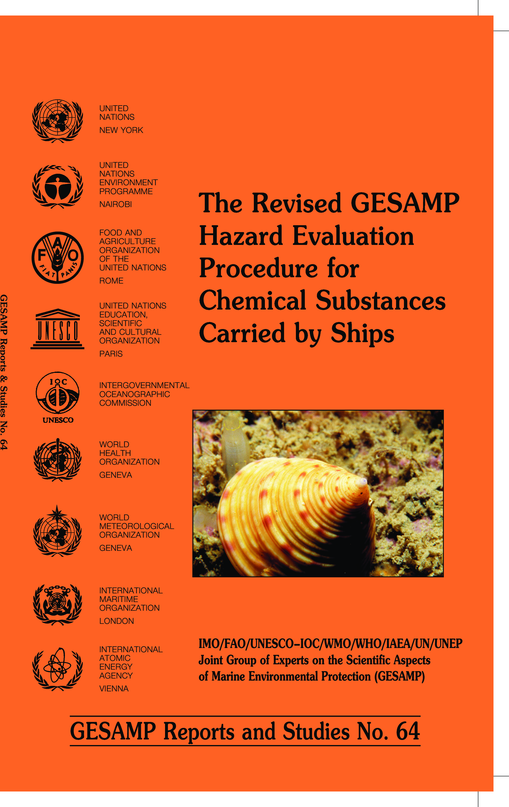 The Revised Gesamp Hazard Evaluation Procedure For Chemical Substances